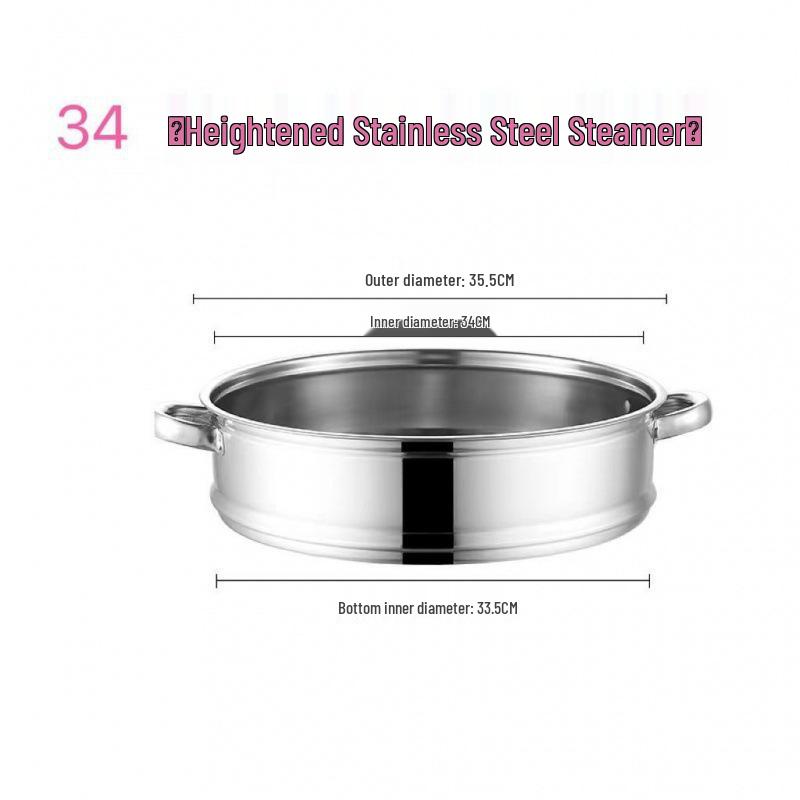 Universal Stainless Steel Steamer Rack & Tray for Electric Hot Pot and Wok