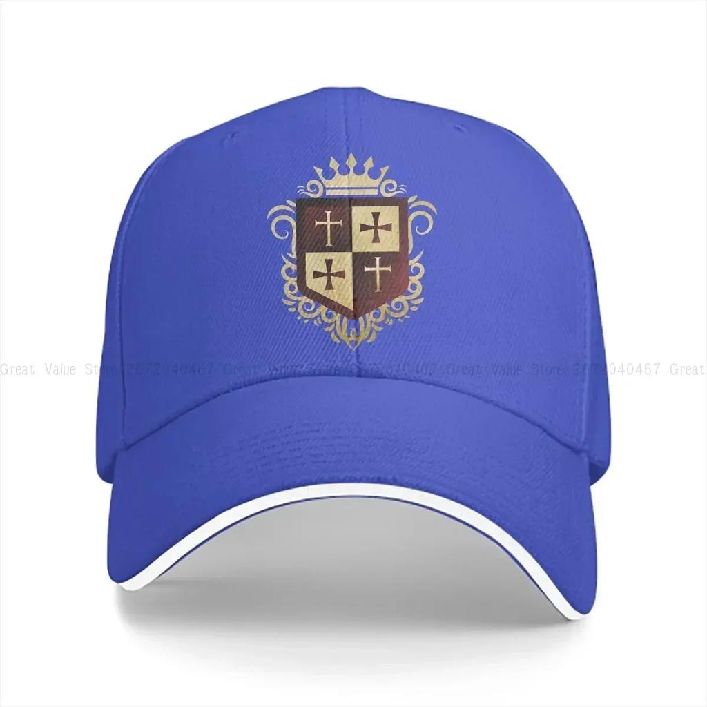 Pure Color Dad Hats Templar Cross Medieval  Unisexs Hat Sun Visor Baseball Caps Knights Templar Peaked Cap