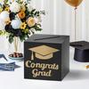 Black Golden Graduation Voting Box DIY Congrats Grad Card Box  Class of 2026