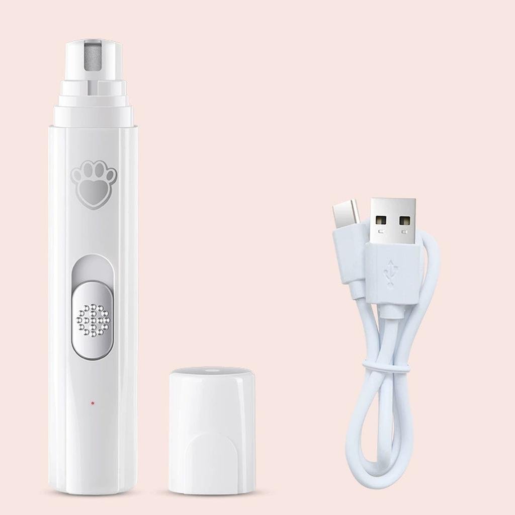 psblty USB Rechargeable Pet Electric Nail Grinder Nail Cutter for Dogs and Cats Universal Dog Nail Clippers Nail Clippers