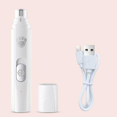 X Psblty USB Rechargeable Pet Electric Nail Grinder Nail Cutter for Dogs and Cats Universal Dog Nail Clippers Nail Clippers