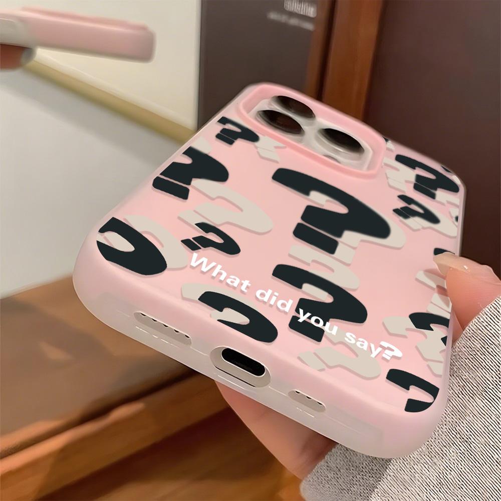 Malovaný kryt na telefon pro iPhone 15 11 13 14 pro 15 16 Pro Max 12 13 16 Pro Roztomilý Módní Vtipný Kryt na telefon se šňůrkou Nejnovější Doporučení Top prodeje