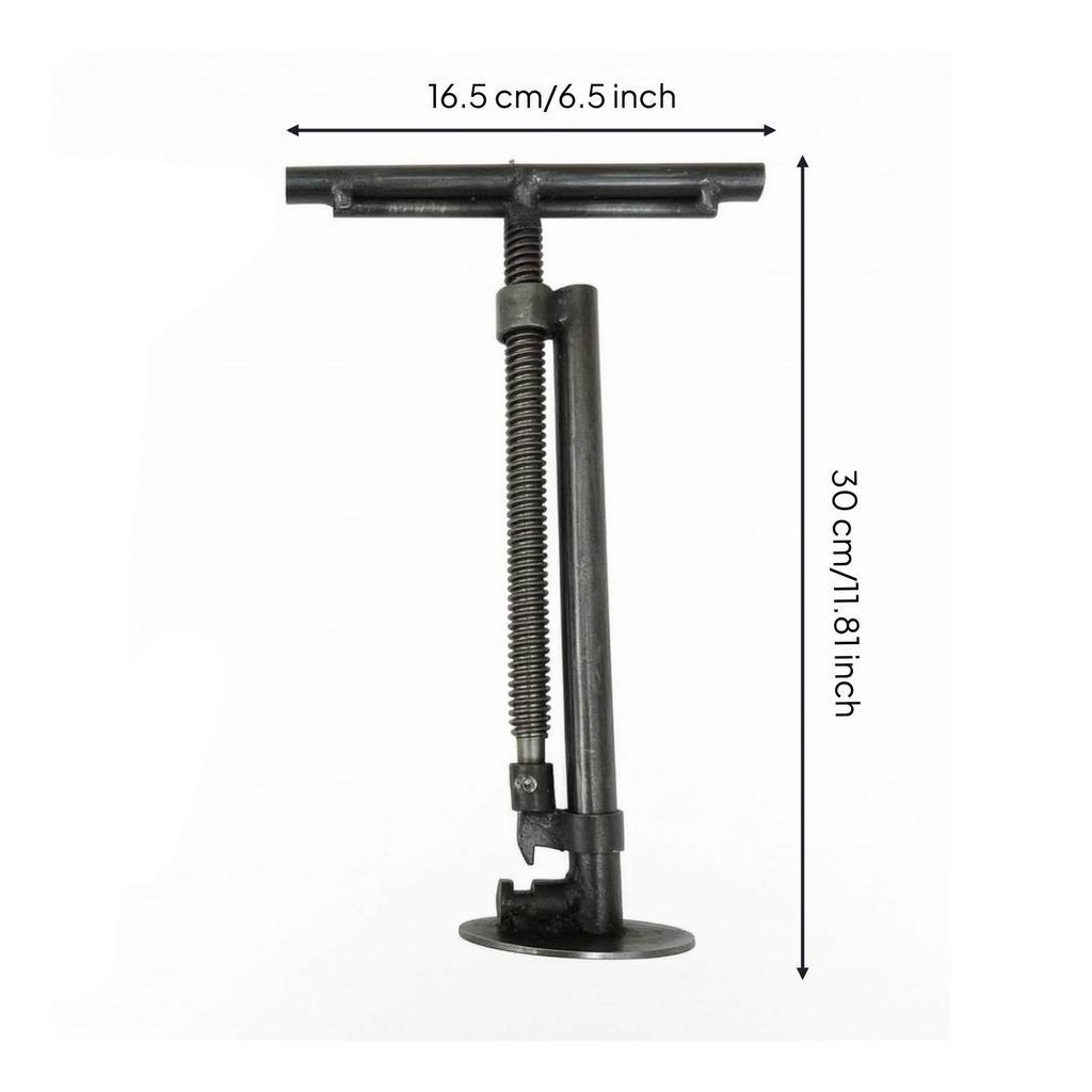 Clamp Tool with T-Handle Compact Screw Secure Hold for Woodworking