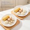 Pp Perforated Steaming Plate High Temperature Resistance Easy Clean For Home Kitchen Steaming Dumplings