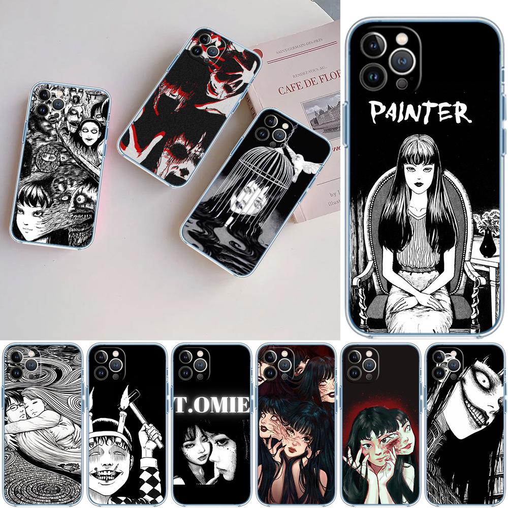 CJ65 Horror Tomie Junji Ito Case for Motorola Moto G10 G20 G30 G31 G32 G34 G35 G41 G42 G50 G51 G52 G55 G60 G60S G62 G71 G72 G75