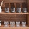 2Pcs Transparent Shoes Storage Rack Anti-slip Shoe Holder Shoe Storage Organizer  Flat Bottomed