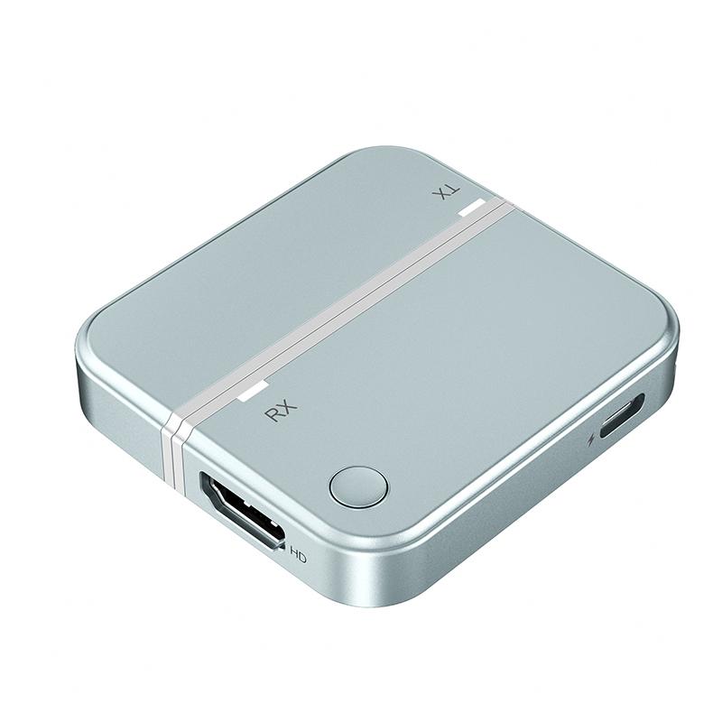 Type-C Hdmi-Compatible Wireless Video Transmitter Receiver Extender Adapter 5.8G 1080P 50M Wireless Display Adapter