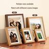 Jinlongxing 6-inch Walnut Photo Frame