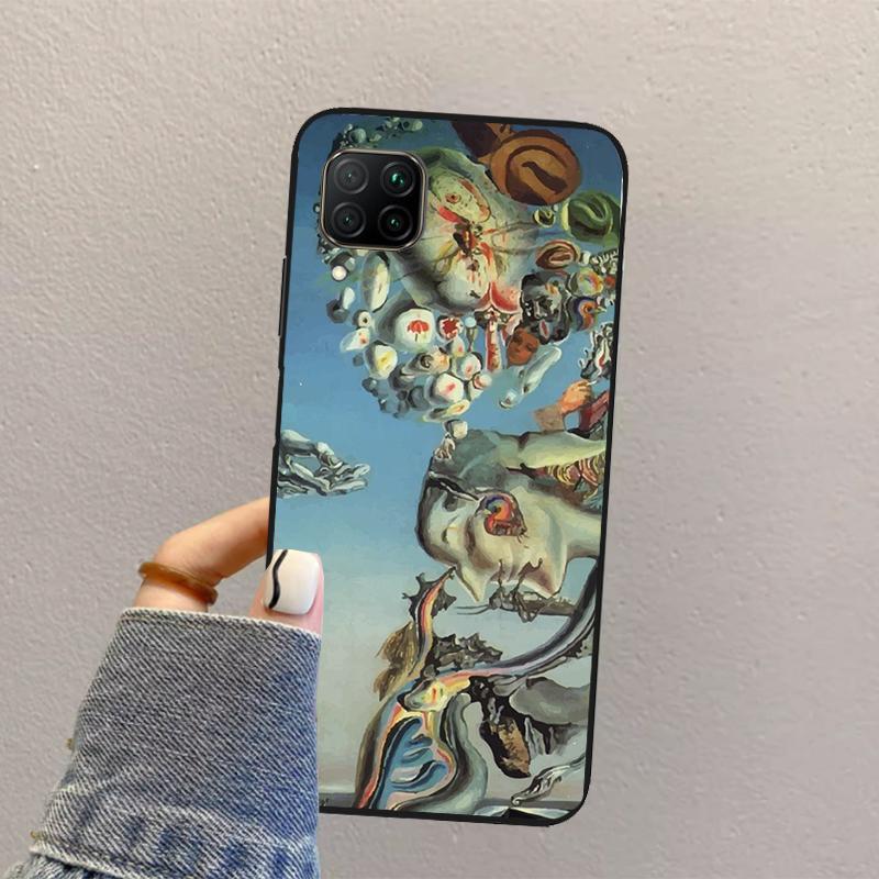Salvador Dali Art For Huawei Nova Y70 Y90 Y60 Y73 Y72 Y61 Y91 12s 12i 11i 8i 9 10 SE P40 Lite P60 P30 Pro Case