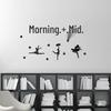 Ballet Girl Acrylic Mirror Wall Sticker for Kids' Room or Dance Studio