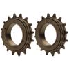 2pcs 16 Teeth Bike Freewheel Sprocket Replacement Universal for Bicycle Electromobile
