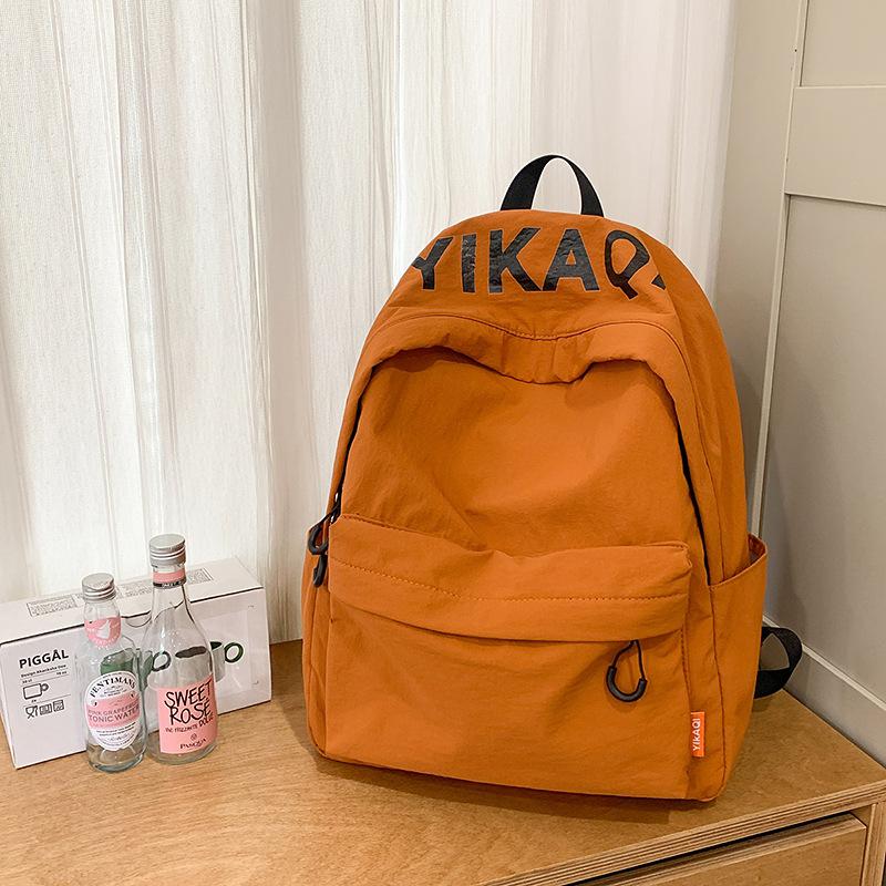 

Японский ins легкий и простой школьный рюкзак женский для старшеклассников студентов классный рюкзак высокая стоимость универсальный дорожный рюкзак