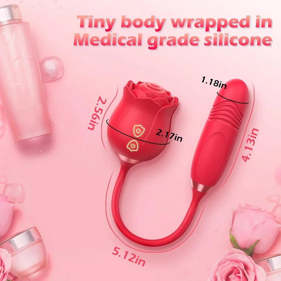Vibrátor Sucker Toy Sání jazyka Růžová Ženská bradavka 3D bezdrátový stimulátor Masážní přístroj Anální Láska Sex Hračky Klitoris Sání
