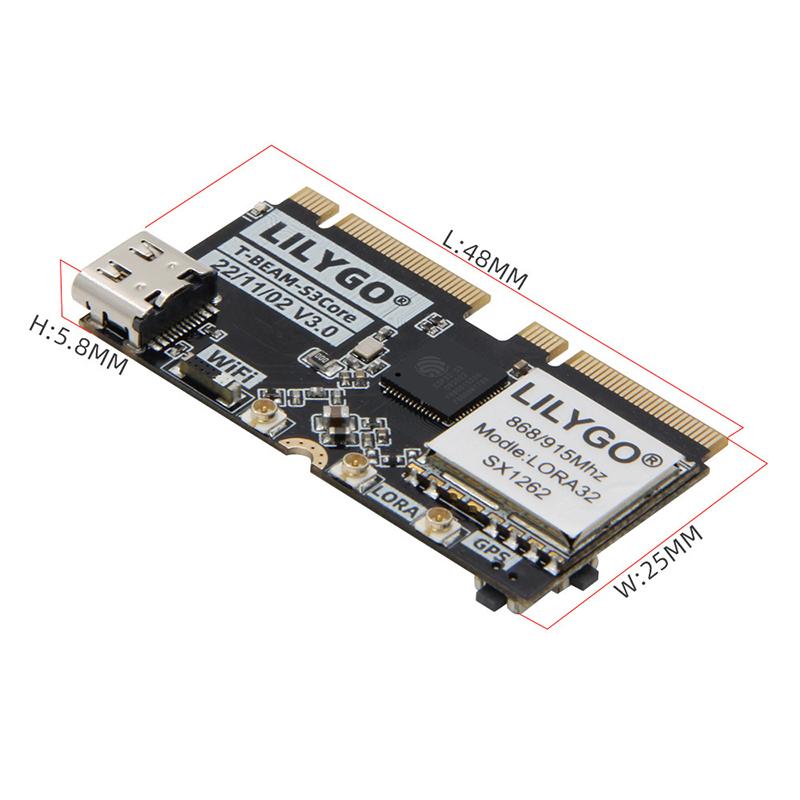 1Set Wifi Bluetooth Wwireless Module Lilygo® T-Beam Esp32-S3+Lora+Gps+Oled+Imu+Pmu Development Board