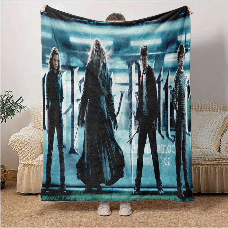 Harry Potter and the Half-Blood Prince Movie Poster PrintPrint Blanket, Soft Blanket For Sofa Office Bed And Travelling Daughter Birthday Gi