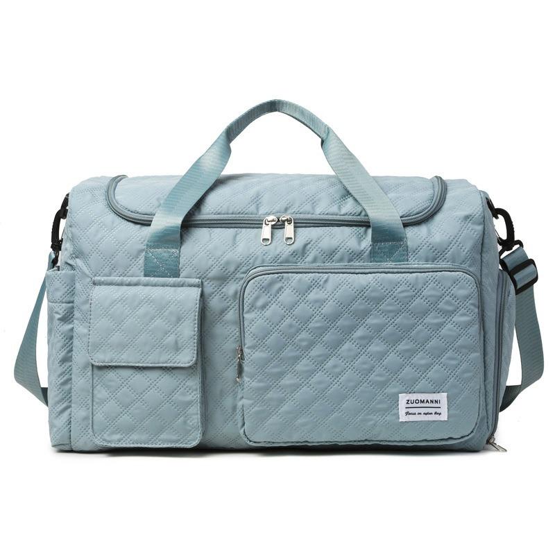 Set tie rod portable travel bag dry and wet separation multifunctional luggage storage bag portable maternity bag fitness bag