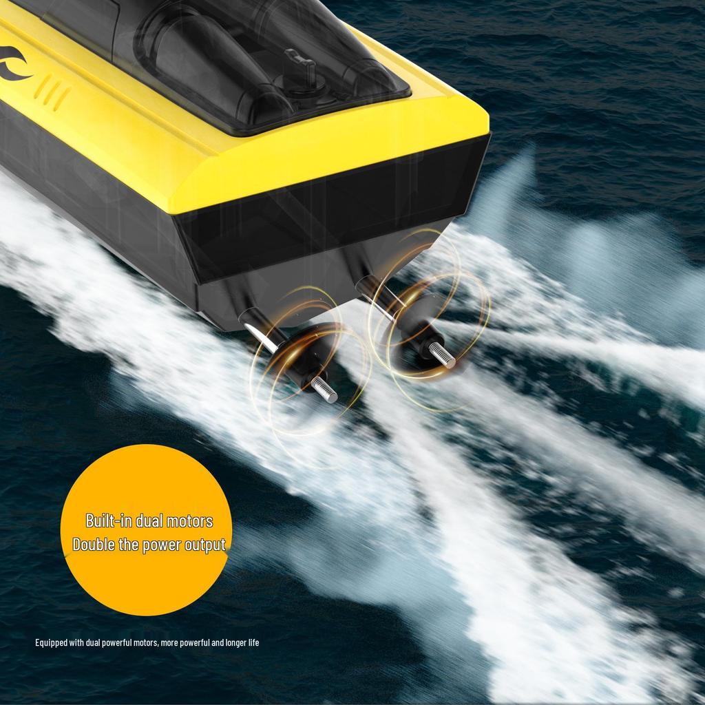Smart Remote Control Speedboat for Kids – Educational Outdoor Toy Boat