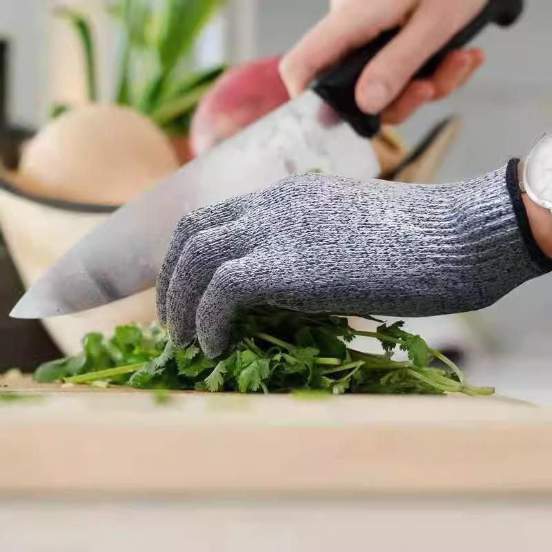 Grade 5 Anti-cutting Gloves Glass Factory Kitchen Fishing Special Glass Anti-scratch Anti-knife Cut Anti-stabbing Gloves