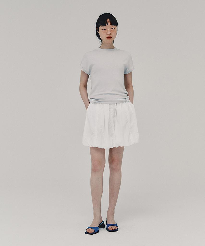 Awi Balloon Skirt_White