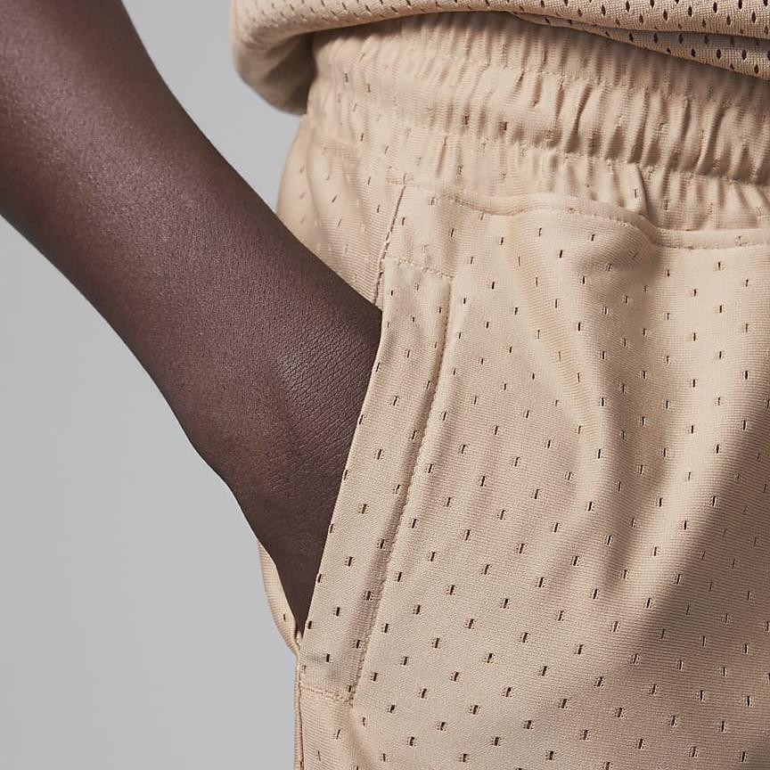 Breathable Lace-Up Casual Sports Shorts Kids Bottoms Yellow DR8097-200