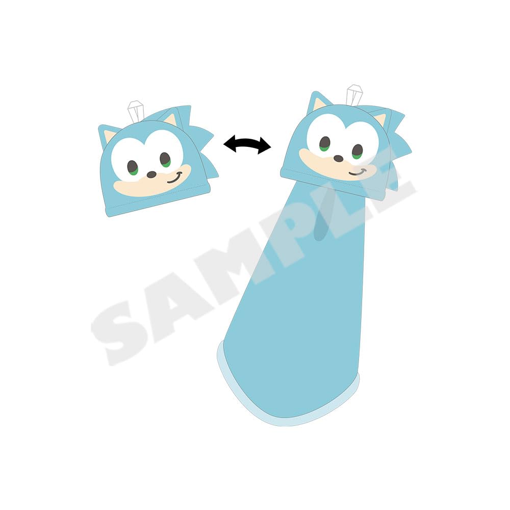 the SONIC Home Series Towel Mascot "Sonic Hedgehog" <Sonic>