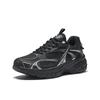Anta At2002 Retro Sports Pantofi de alergare casual cu talpă joasă Femei sneaker Negru Argintiu 922445502-4