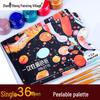 Zhong Sheng Disposable Peel-off Palette Paper - 36 Sheets for Art Supplies