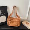 Women's Bag Solid Shoulder Bag Lightweight Nylon Crossbody Bag