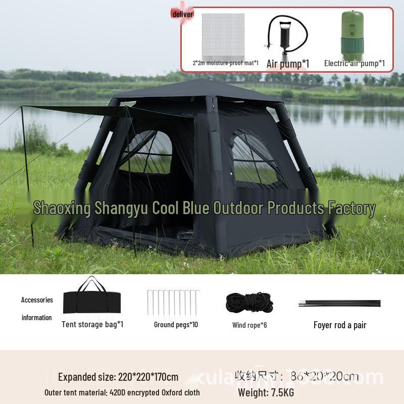 Fully Automatic Thickened Rainproof Oxford Cloth Portable Camping Tent