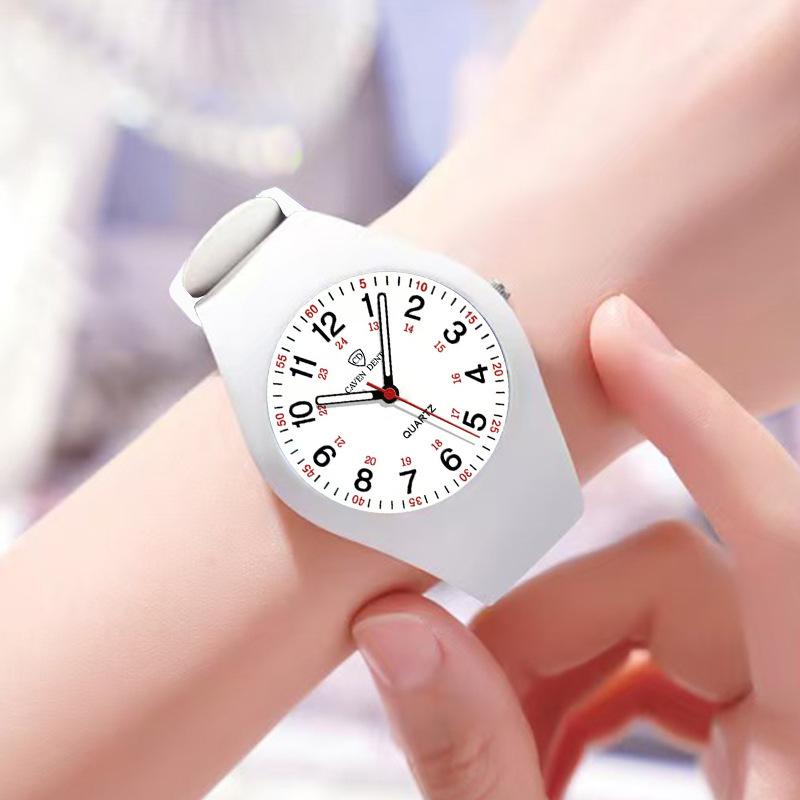 Creative wind children's watch, silicone strap, cute waterproof children's hands for primary and secondary school students