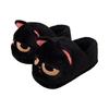 Fashion Cute Winter Plush Cat Shaped Slides Slippers Women's Cozy Feet Shoes Ladies Soft Home Furry Classic Bunny Slippers Big Size 44