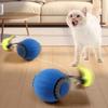 Cat Interactive Ball Toy Electric Cat Ball Toys Automatic Rolling Ball Faux Tail Rechargeable Smart Pet Interactive Toy Dog Cat Training Imitate Mouse