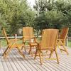 VidaXL Garden Lounge Set 5 Pcs Solid Teak Wood, Lounge Set, Outdoor Furniture Set, Lounge Set 3187812