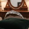Rhinestones Bride Crowns Crystal Wedding Crown Metal Headbands Princess Tiaras  Weddings
