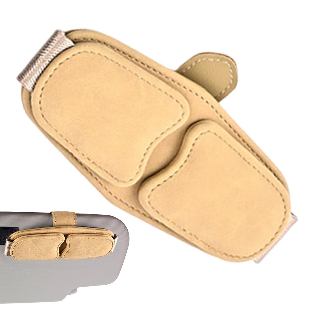 Sunglasses Holder For Car Sunglasses Clip For Car Visor Stylish Compact Clip On Gadgets Safety Protection Organization Mount For
