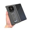 Applicable to Huawei matex6 mobile phone case carbon fiber pattern x5 collection wristband bracket x3 central axis anti-drop folding leather case