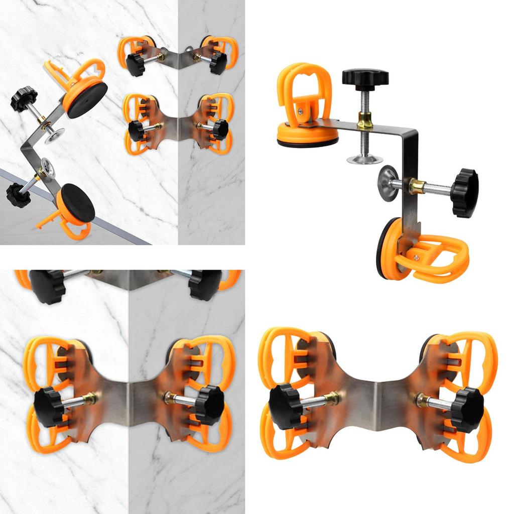 90 Degree Stone Seam Setter Stainless Steel Durable Countertop Installation Tool for Stone Slab Tile Marble Glass Granite