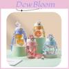 Tasse en Plastique Lapin Mignon Dessin Animé Haute Valeur Sac Bandoulière Filles Bouteille d'Eau Portable Pour Activités Extérieures Étudiants Filles Enfants
