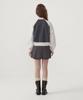 Covernat Woman Women'S Sweat Varsity Jacket Charcoal