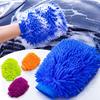 Chenille Cleaning Towel Microfiber Car Cleaning Gloves Thickened Car Washing Gloves  Auto Care