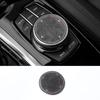BLT1 For BMW 1/3/4/5/7 Series/3GT/5GT/i3/X3/X4/X5/X6 Top Suede Handbrake Button Sticker Anti-Scratch Car Interior Tuning Accessories