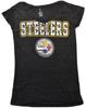 NFL Teens Apparel Juniors Pittsburgh Steelers Football Shirt New XS-XL