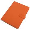 System Notebook B5 26 Holes Ring Size 19mm Loose Leaf Magnetic Button Easy To Use Black Brown Orange Height 275mm Width 210mm [Raccolta Luce] (Orange)