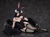 Plastová malovaná hotová figurka Overlord Albedo Black Bunny Ver. 1/4