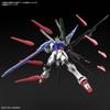 Plastikový model HG Gundam Breaker Battlogue Gundam Perfect Strike Freedom v měřítku 1/144, barevně kódovaný.