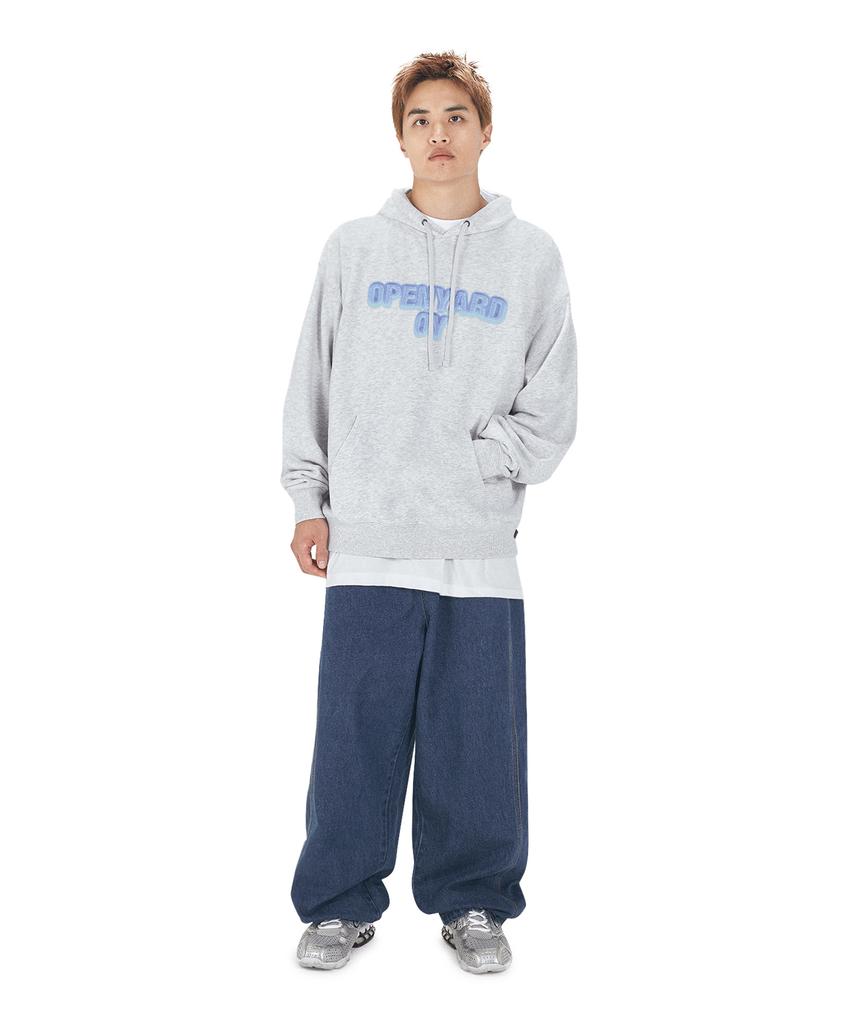 Fuzzy Opyd Hoodie - Light Melange