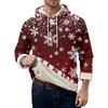 Men's Casual Long-Sleeve Fleece Hoodie With Pockets