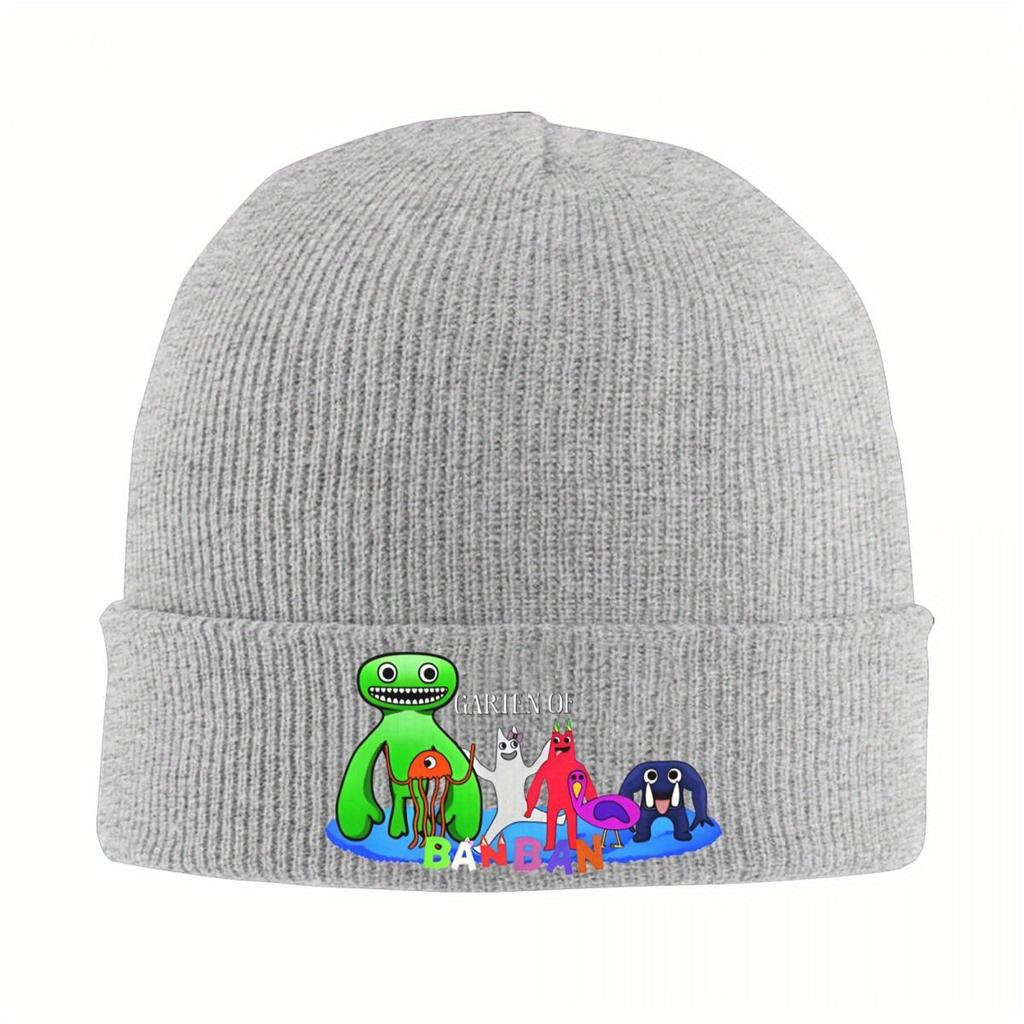 Garten Of Banban Monsters Knit Hat Beanies Autumn Winter Hat Warm Casual Cartoon Cap for Men Women