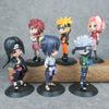 15cm Figurka Anime Naruto Kakashi Figurka Akcji Wersja Q Kawaii Sasuke Itachi Figurka Dekoracja Samochodu Model Kolekcjonerski Zabawka