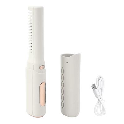 Wiederaufladbarer Mini-Haarglätter, 3 einstellbare Temperaturen, 2000 mAh, Verbrühschutz, Typ C, kabellos